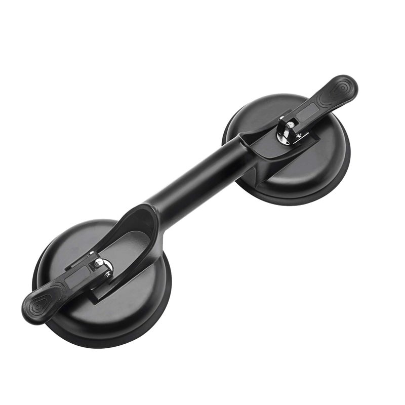 FCHO Glass Suction Cups Heavy Duty Aluminum Handle Glass Holder Hooks to Lift Large Glass/Moving Glass/Pad for Lifting/Dent Fixer - Image 1
